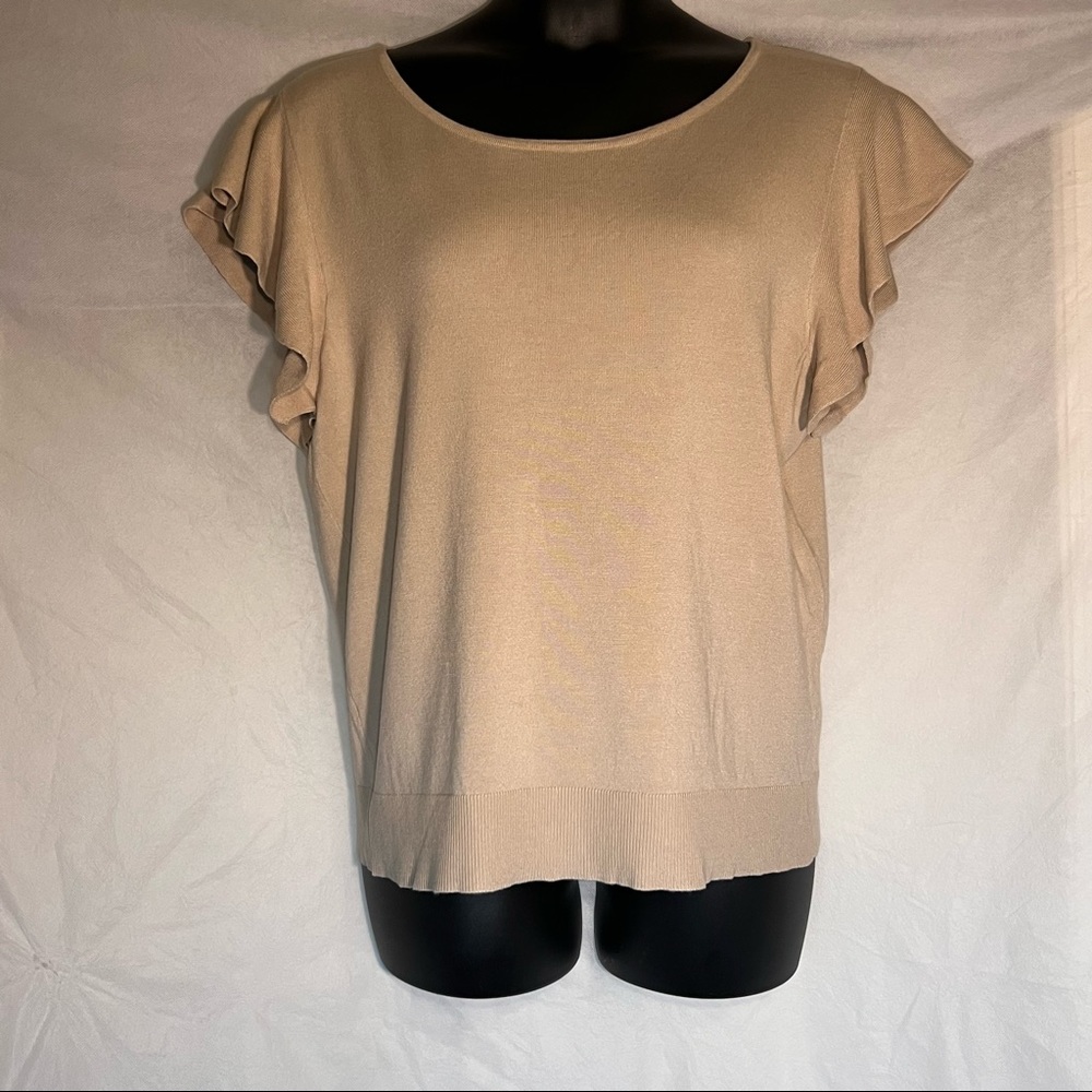 NY&CO creme sweater, XL, NWT